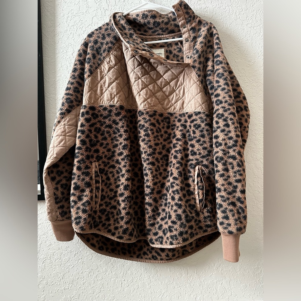 Abercrombie and fitch cheetah jacket